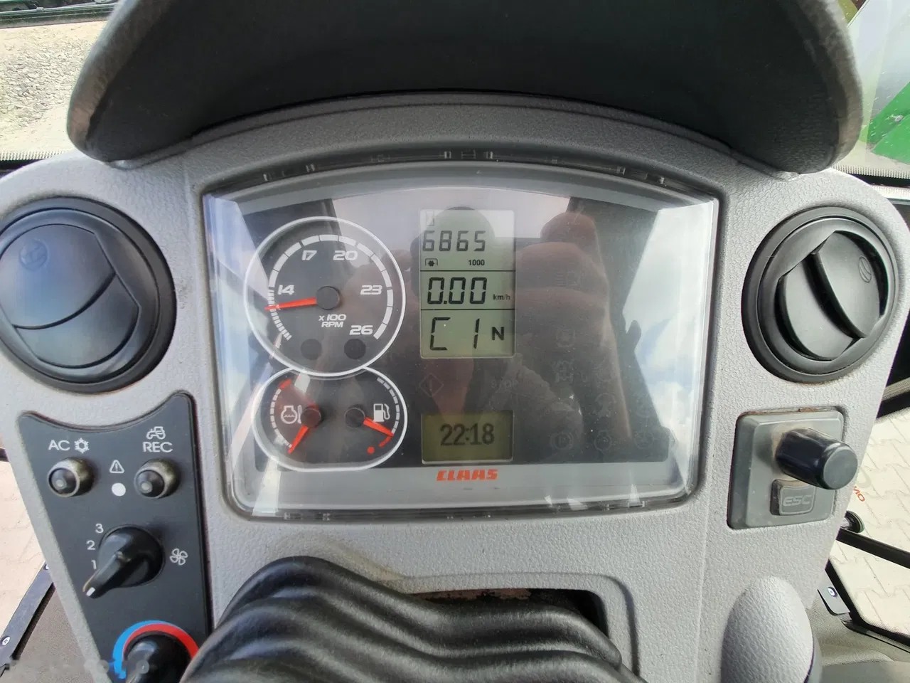 2011 Claas Arion 430, 6.865 mth, Import Auf Lager in der EU — Foto 13 z 14