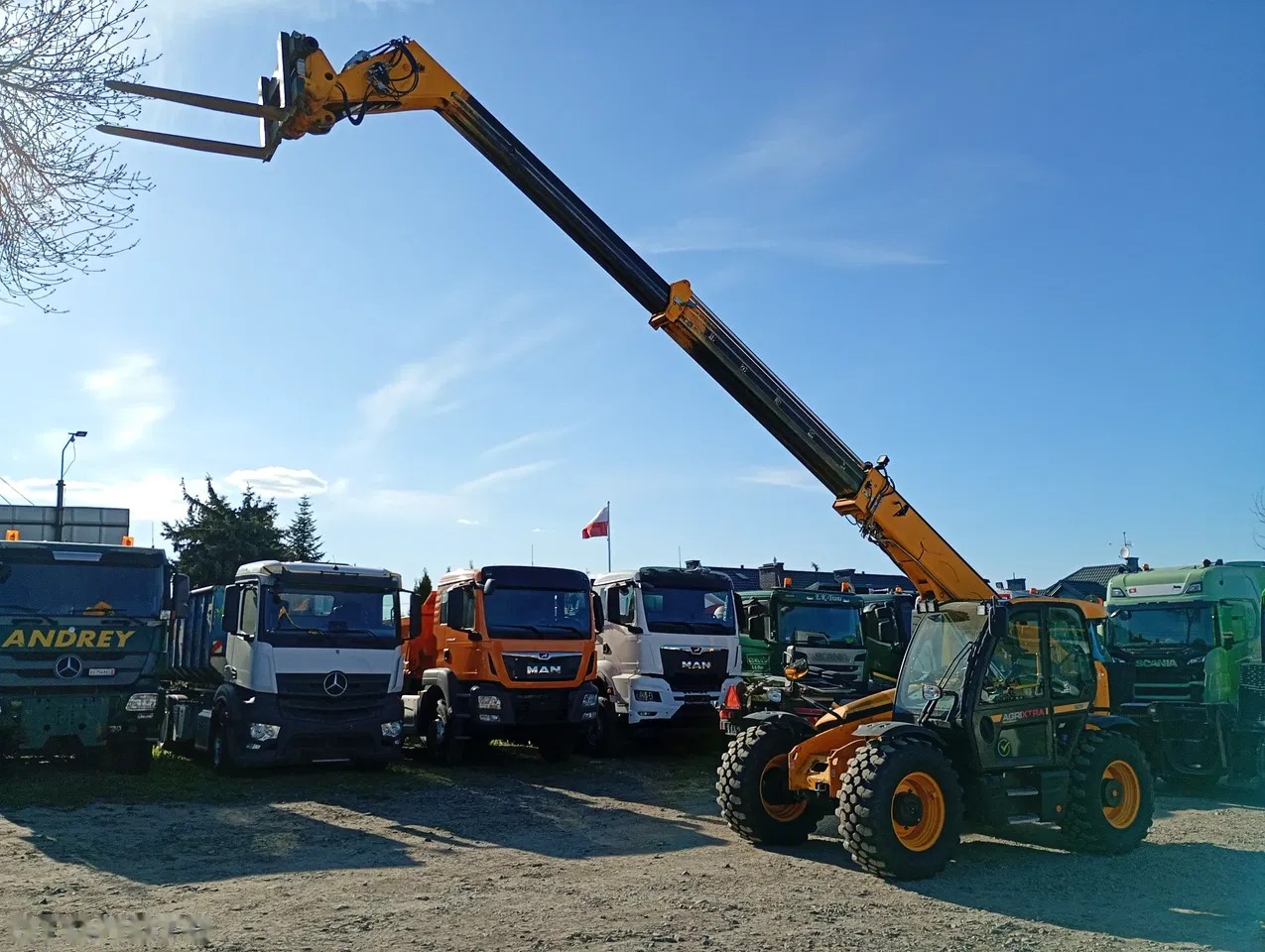 2022 JCB 536-95, 2.500 mth, Import Auf Lager in der EU — Foto 1
