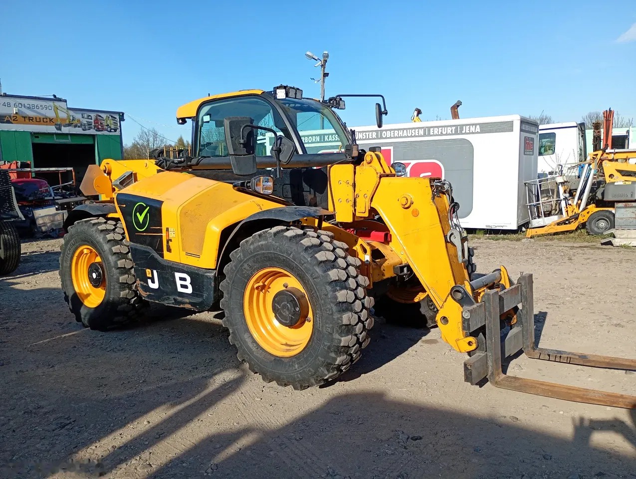2022 JCB 536-95, 2.500 mth, Import Auf Lager in der EU — Foto 9 z 14
