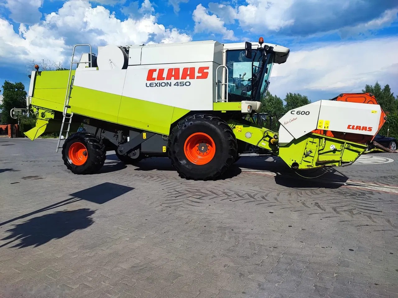 2002 Claas LEXION, 3.600 mth, Import Auf Lager in der EU — Foto 10 z 21