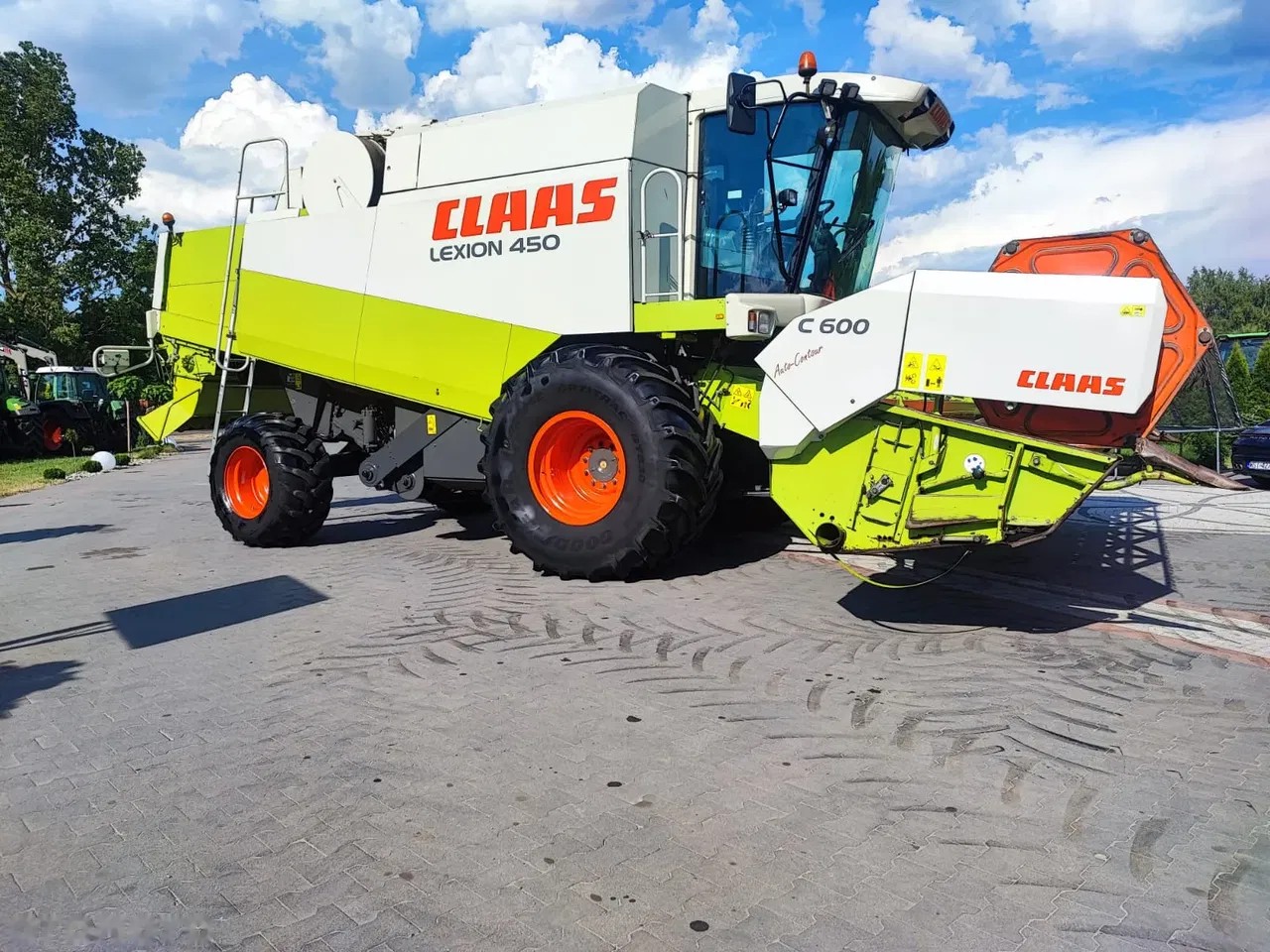 2002 Claas LEXION, 3.600 mth, Import Auf Lager in der EU — Foto 11 z 21