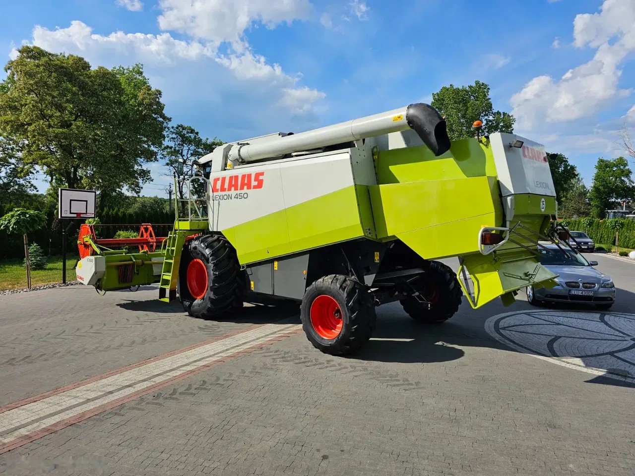 2002 Claas LEXION, 3.600 mth, Import Auf Lager in der EU — Foto 8 z 21