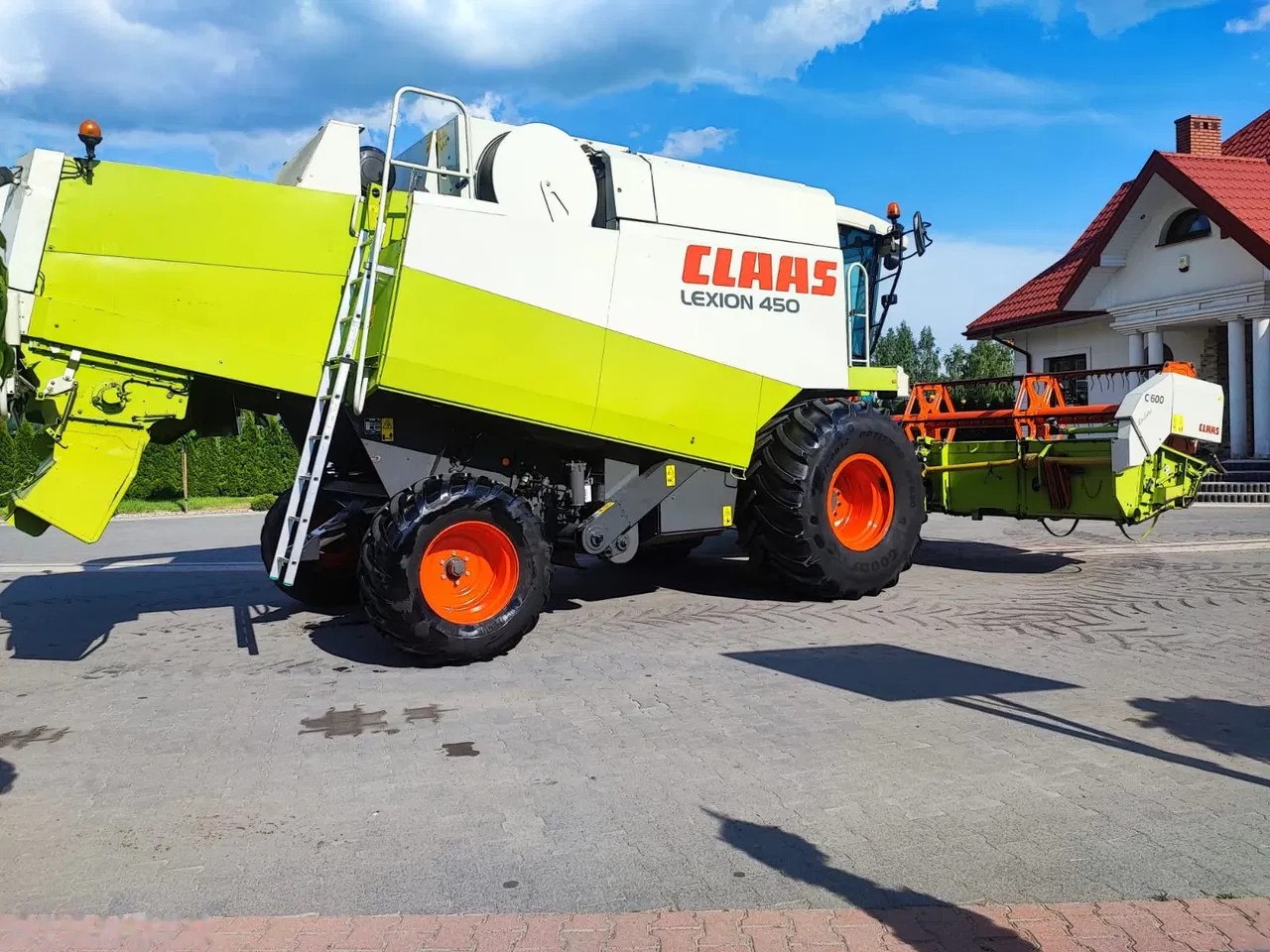 2002 Claas LEXION, 3.600 mth, Import Auf Lager in der EU — Foto 9 z 21