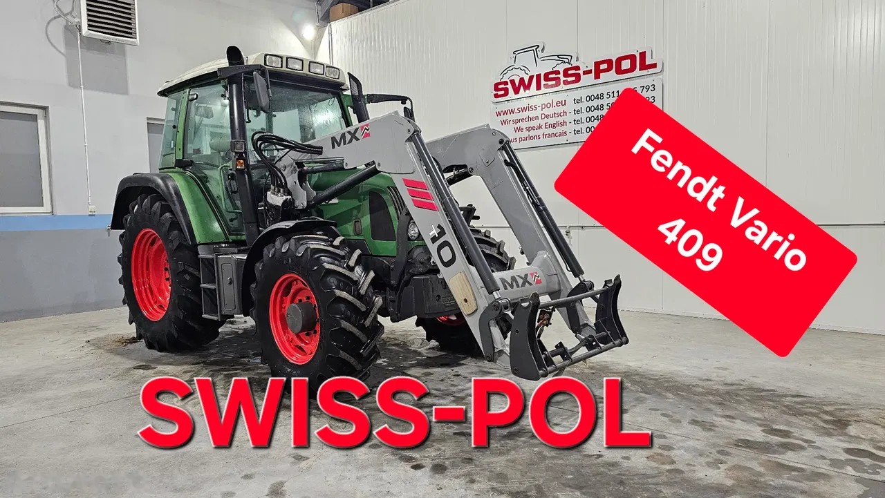 2006 Fendt 409, 8.000 mth, Import Auf Lager in der EU — Foto 1