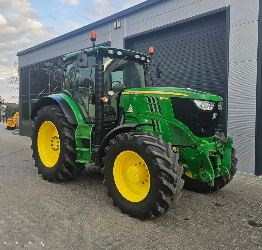 2014 John Deere 6210R, 8.752 mth, Import Auf Lager in der EU — Foto 1