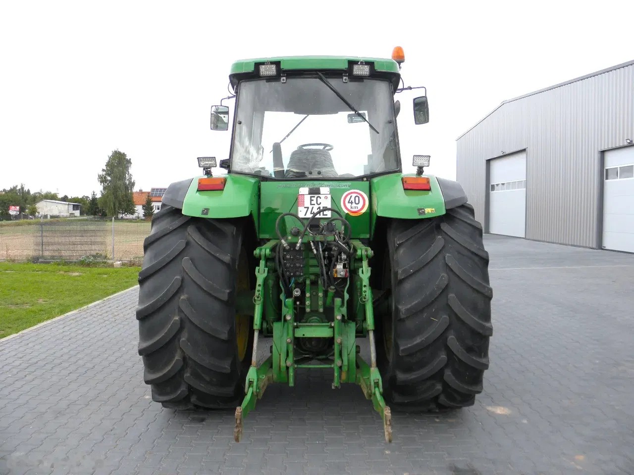 2001 John Deere 8210, 14.800 mth, Import Auf Lager in der EU — Foto 7 z 7