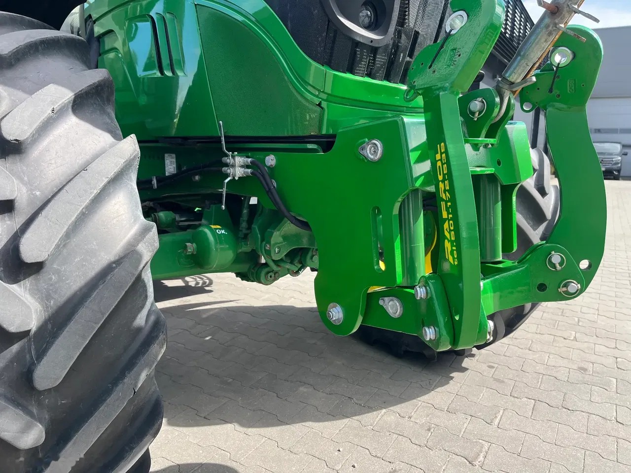 2013 John Deere 6150 M, 5.617 mth, Import Auf Lager in der EU — Foto 10 z 23