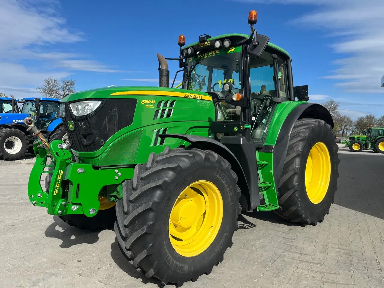 2013 John Deere 6150 M, 5.617 mth, Import Auf Lager in der EU — Foto 4 z 23