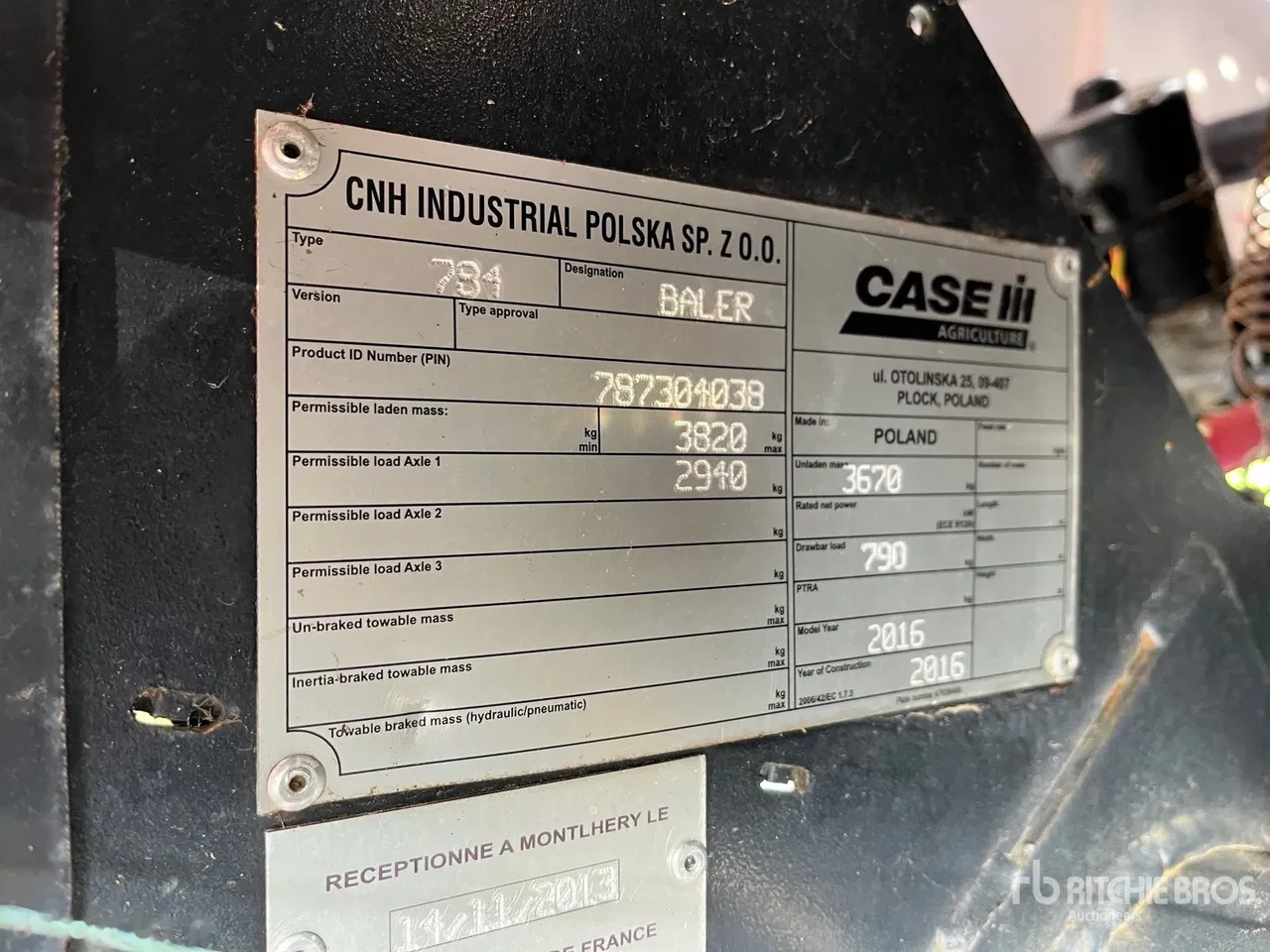 2016 Case Ih RB465, Import Auf Lager in der EU — Foto 10 z 10