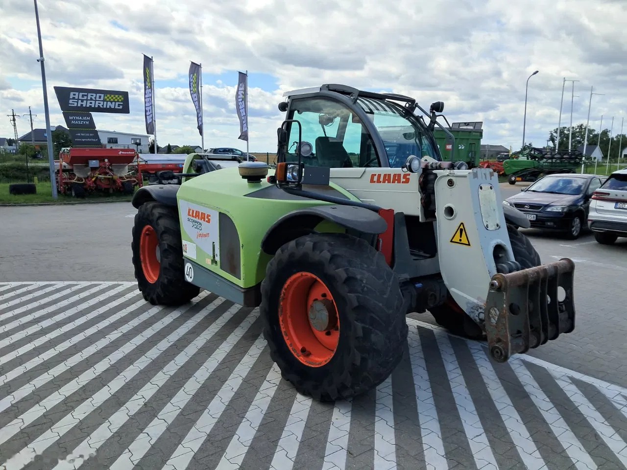 2008 Claas Scorpion 7030, 14.400 mth, Import Auf Lager in der EU — Foto 2 z 13
