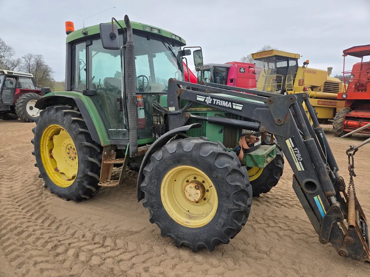 1997 John Deere 6200 Export 4WD, Import Auf Lager in der EU — Foto 1