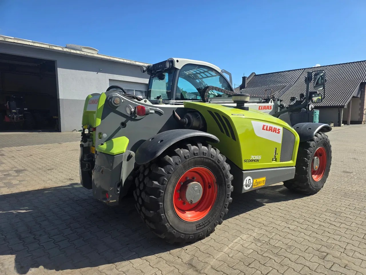 2016 Claas Scorpion 7055, 7.000 mth, Import Auf Lager in der EU — Foto 4 z 7
