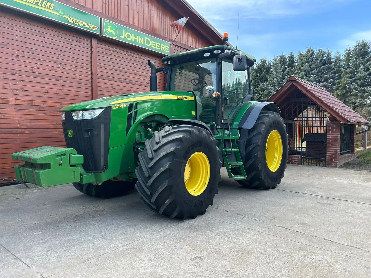 2012 John Deere 8285R, 10.243 mth, Import Auf Lager in der EU — Foto 2 z 24
