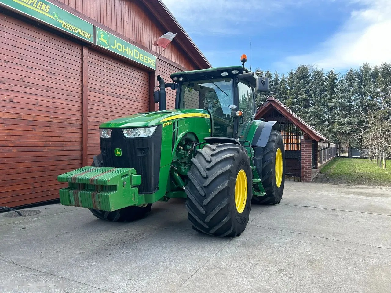 2012 John Deere 8285R, 10.243 mth, Import Auf Lager in der EU — Foto 3 z 24