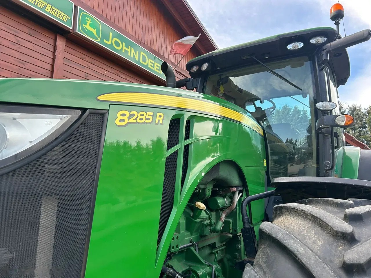 2012 John Deere 8285R, 10.243 mth, Import Auf Lager in der EU — Foto 4 z 24