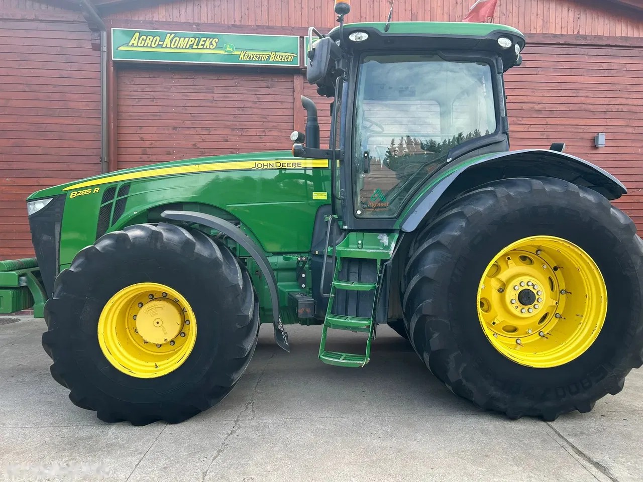 2012 John Deere 8285R, 10.243 mth, Import Auf Lager in der EU — Foto 7 z 24