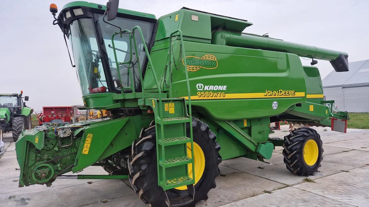 2002 John Deere 9580 WTS, 3.238 mth, Import Auf Lager in der EU — Foto 1