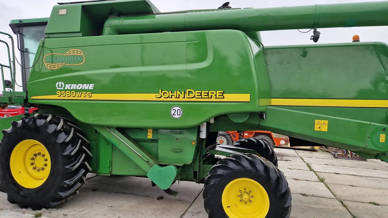 2002 John Deere 9580 WTS, 3.238 mth, Import Auf Lager in der EU — Foto 3 z 22