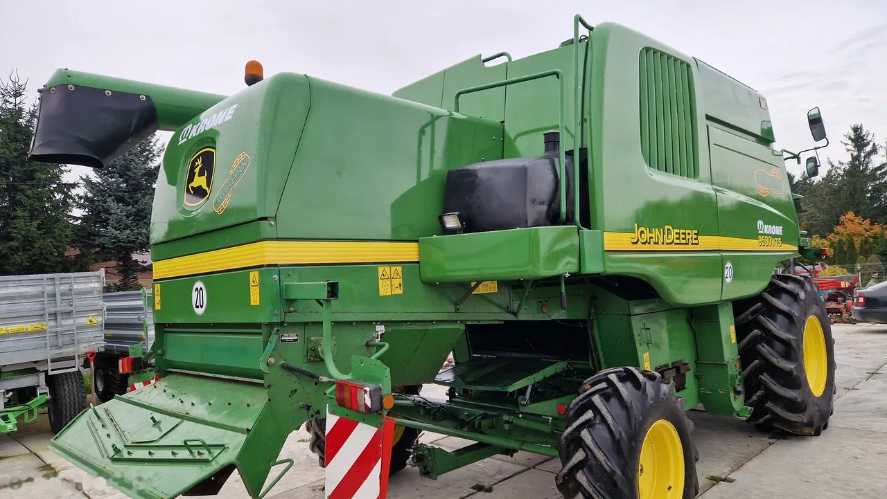 2002 John Deere 9580 WTS, 3.238 mth, Import Auf Lager in der EU — Foto 7 z 22