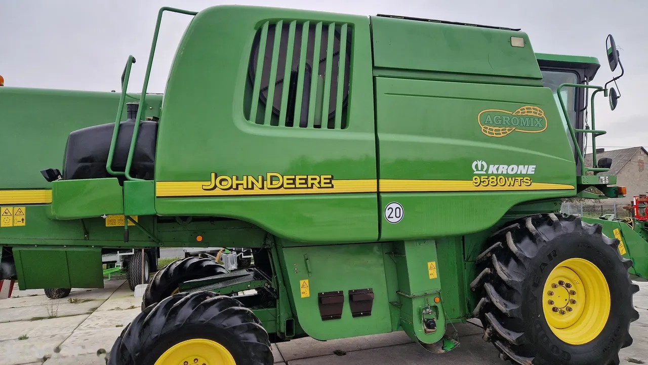 2002 John Deere 9580 WTS, 3.238 mth, Import Auf Lager in der EU — Foto 8 z 22