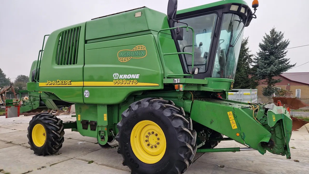 2002 John Deere 9580 WTS, 3.238 mth, Import Auf Lager in der EU — Foto 9 z 22