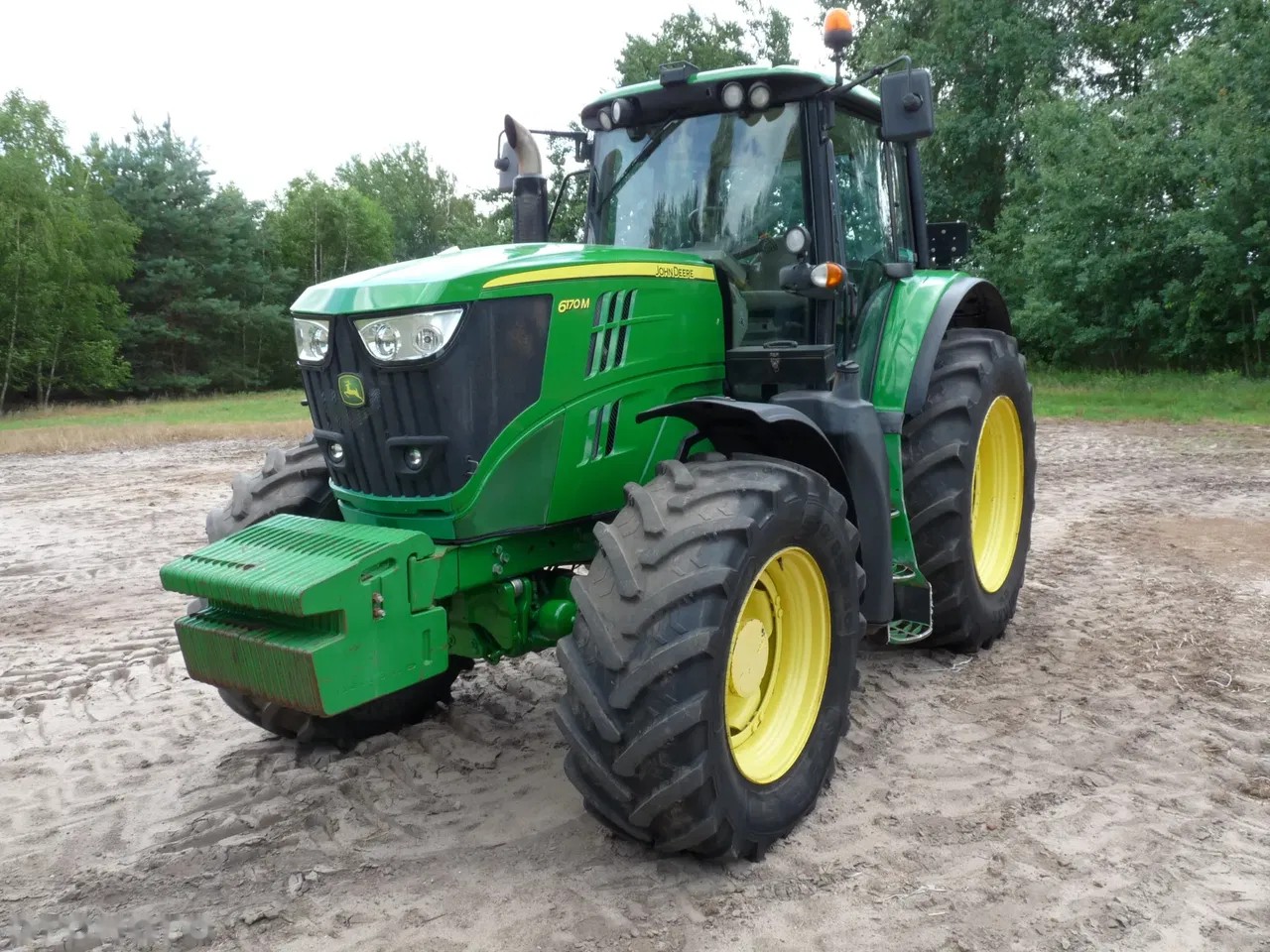 2016 John Deere 6170 M, 12.270 mth, Import Auf Lager in der EU — Foto 2 z 10