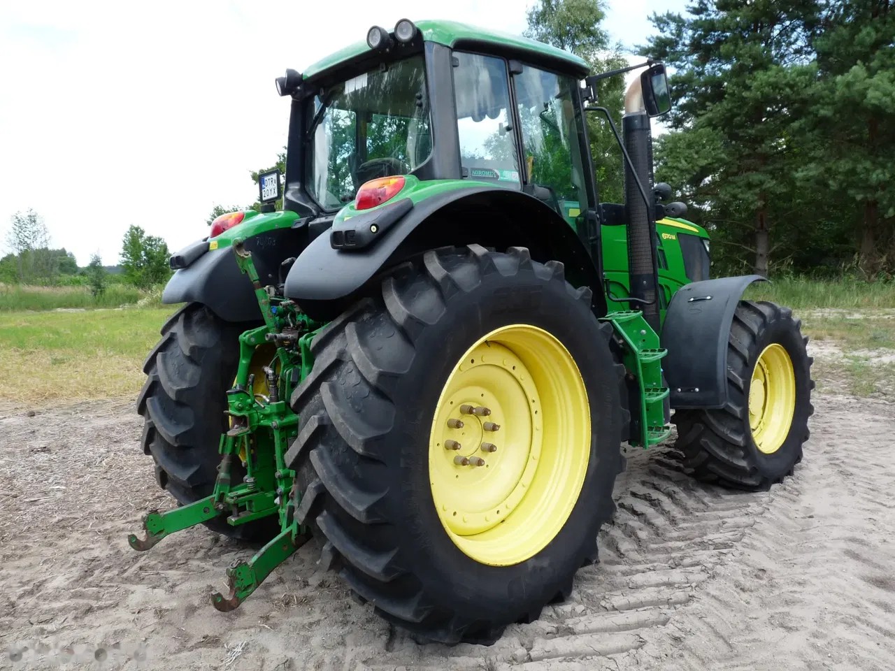 2016 John Deere 6170 M, 12.270 mth, Import Auf Lager in der EU — Foto 5 z 10