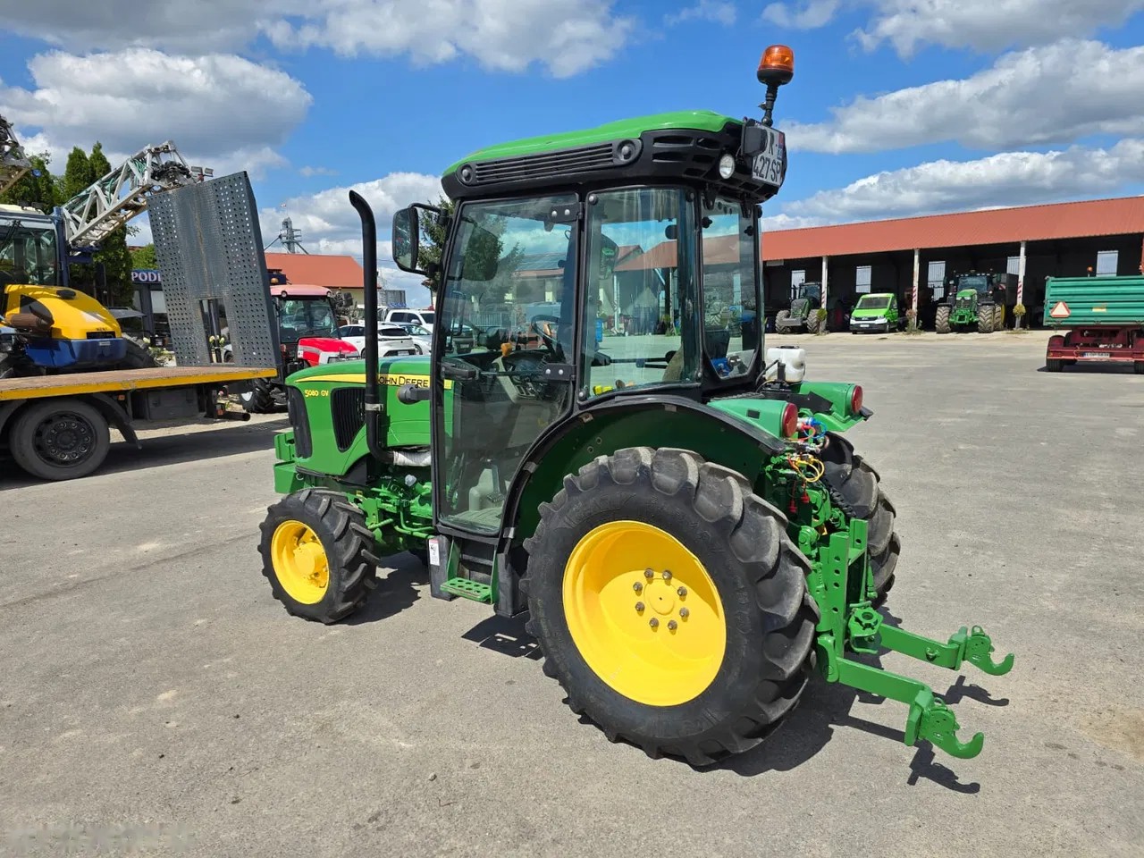 2015 John Deere 5080GV, 5.800 mth, Import Auf Lager in der EU — Foto 3 z 13