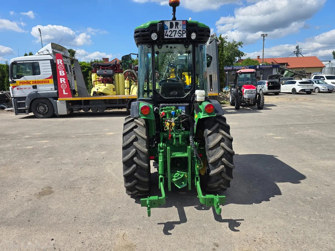 2015 John Deere 5080GV, 5.800 mth, Import Auf Lager in der EU — Foto 9 z 13