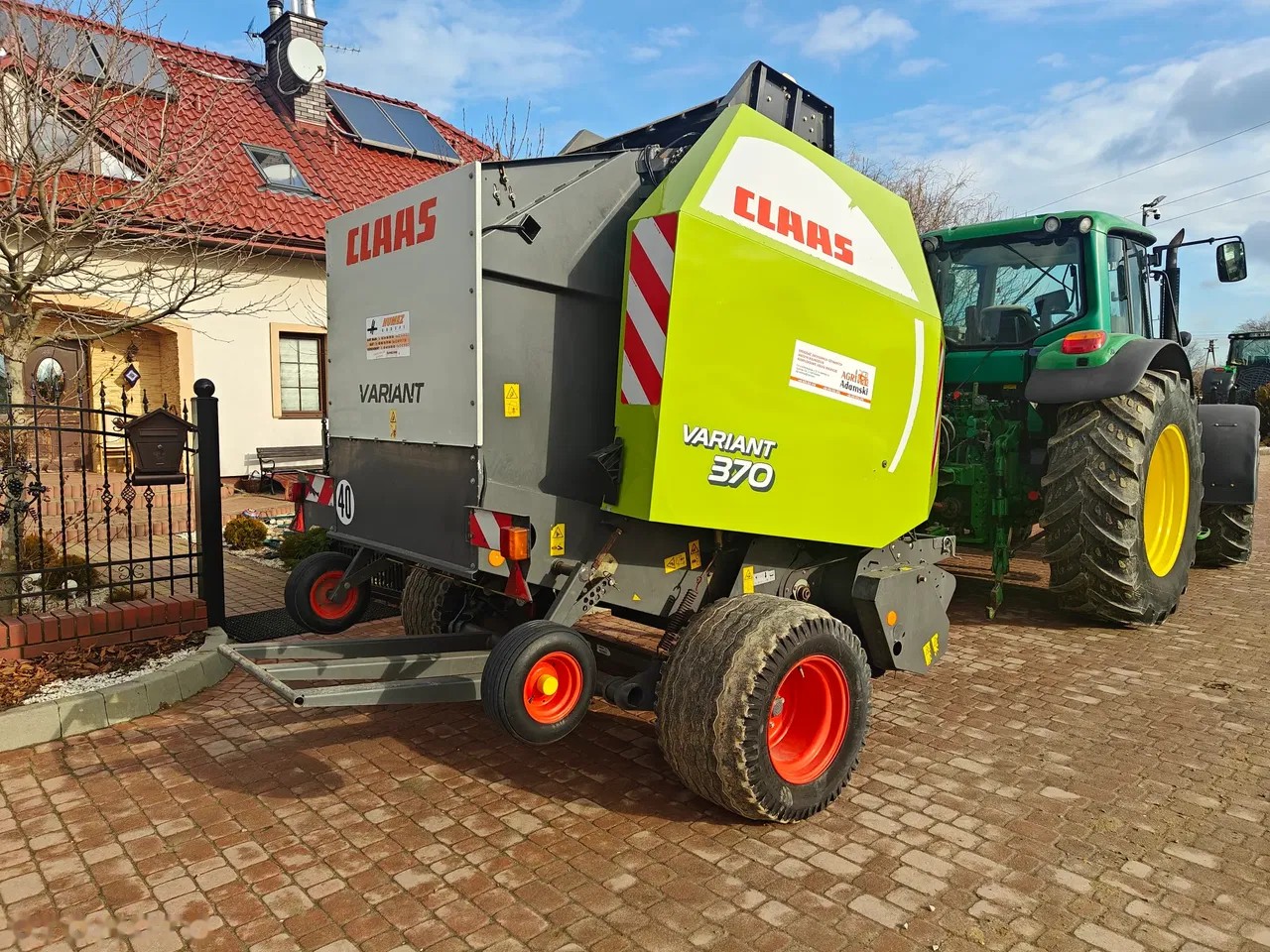 2009 Claas Variant 370, 2009rok, Import Auf Lager in der EU — Foto 10 z 10