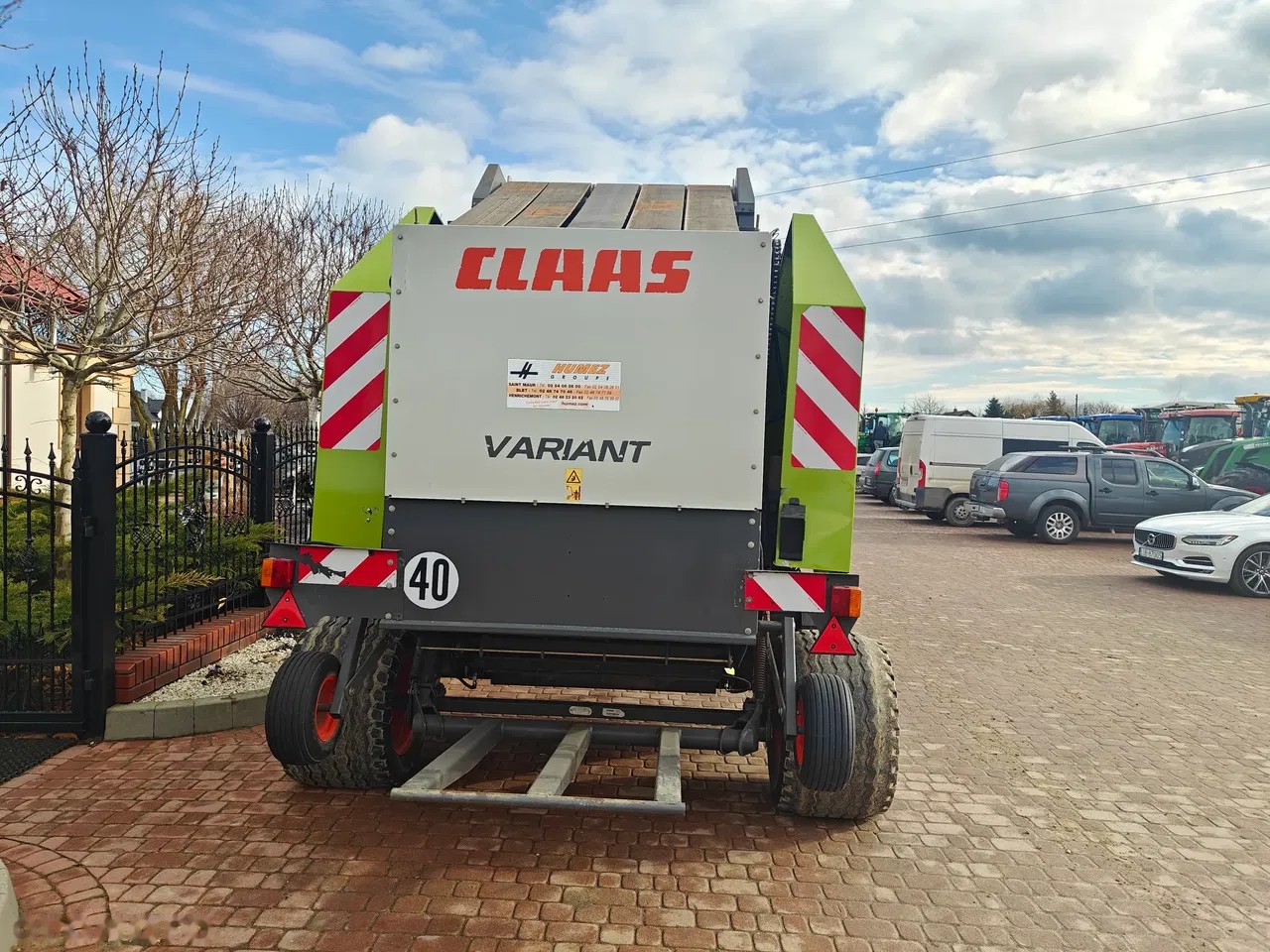 2009 Claas Variant 370, 2009rok, Import Auf Lager in der EU — Foto 3 z 10