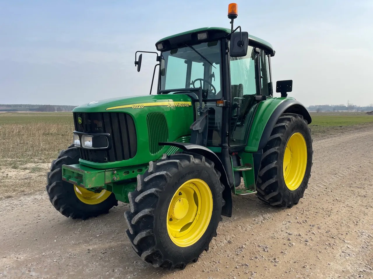 2008 John Deere 6020 SE, Import Auf Lager in der EU — Foto 1