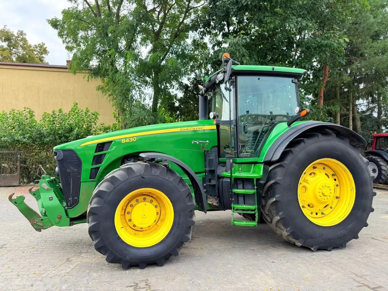 2008 John Deere 8430 Powershift, 13.200 mth, Import Auf Lager in der EU — Foto 11 z 24