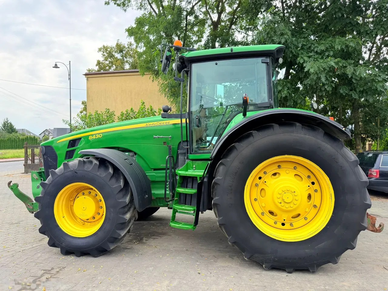 2008 John Deere 8430 Powershift, 13.200 mth, Import Auf Lager in der EU — Foto 2 z 24
