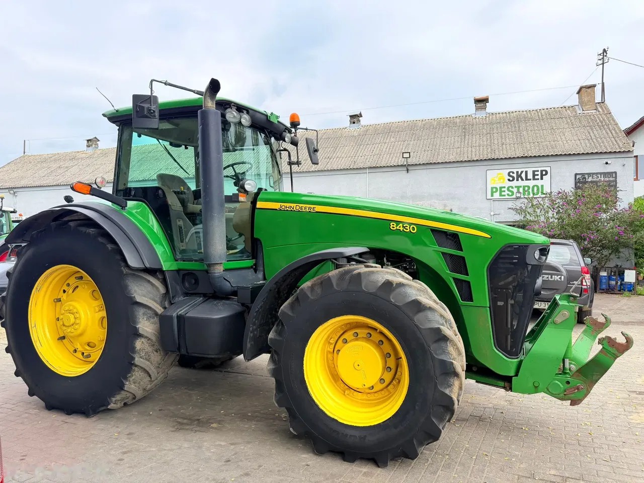 2008 John Deere 8430 Powershift, 13.200 mth, Import Auf Lager in der EU — Foto 5 z 24