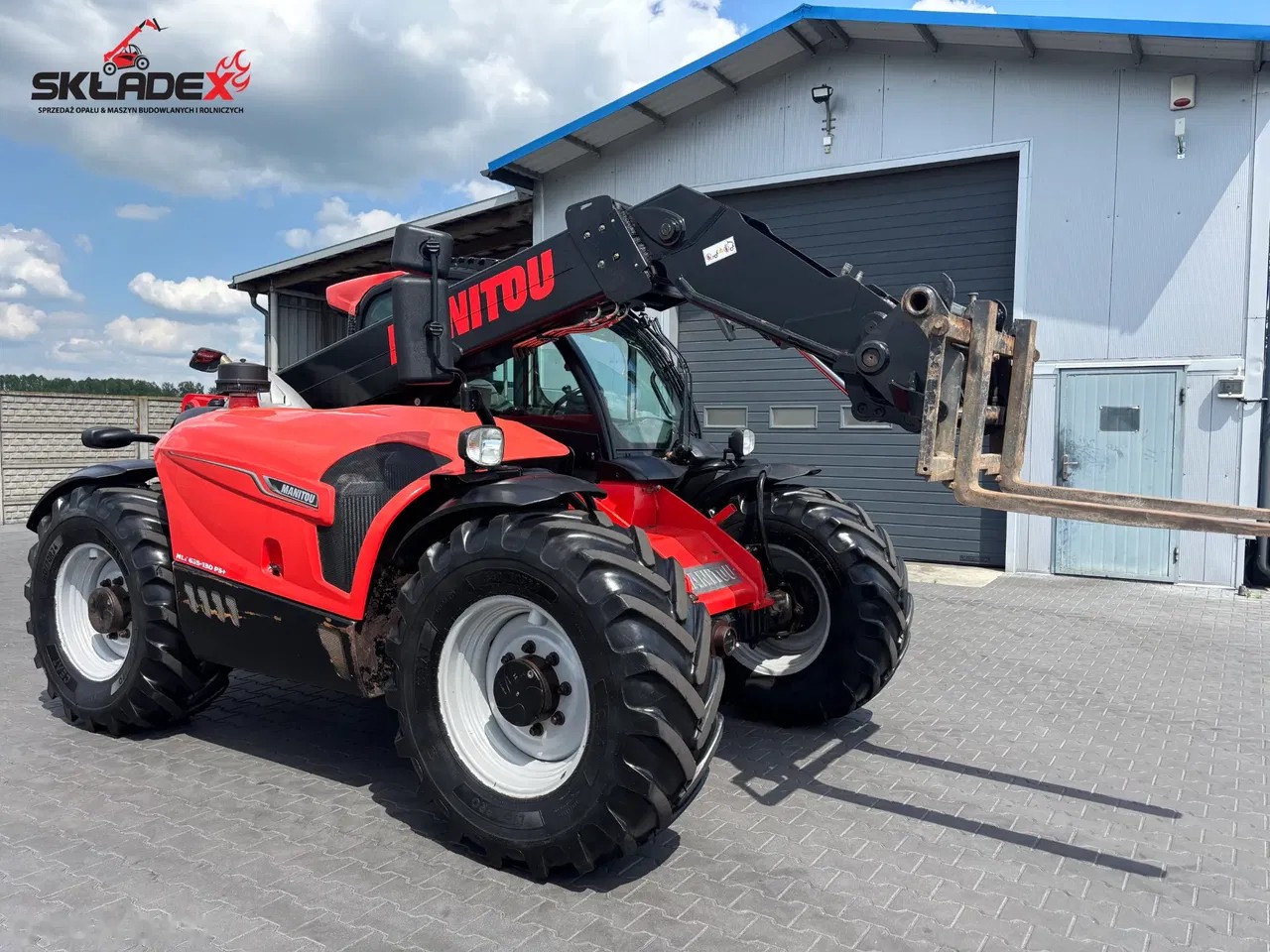2017 Manitou MLT, 6.888 mth, Import Auf Lager in der EU — Foto 1