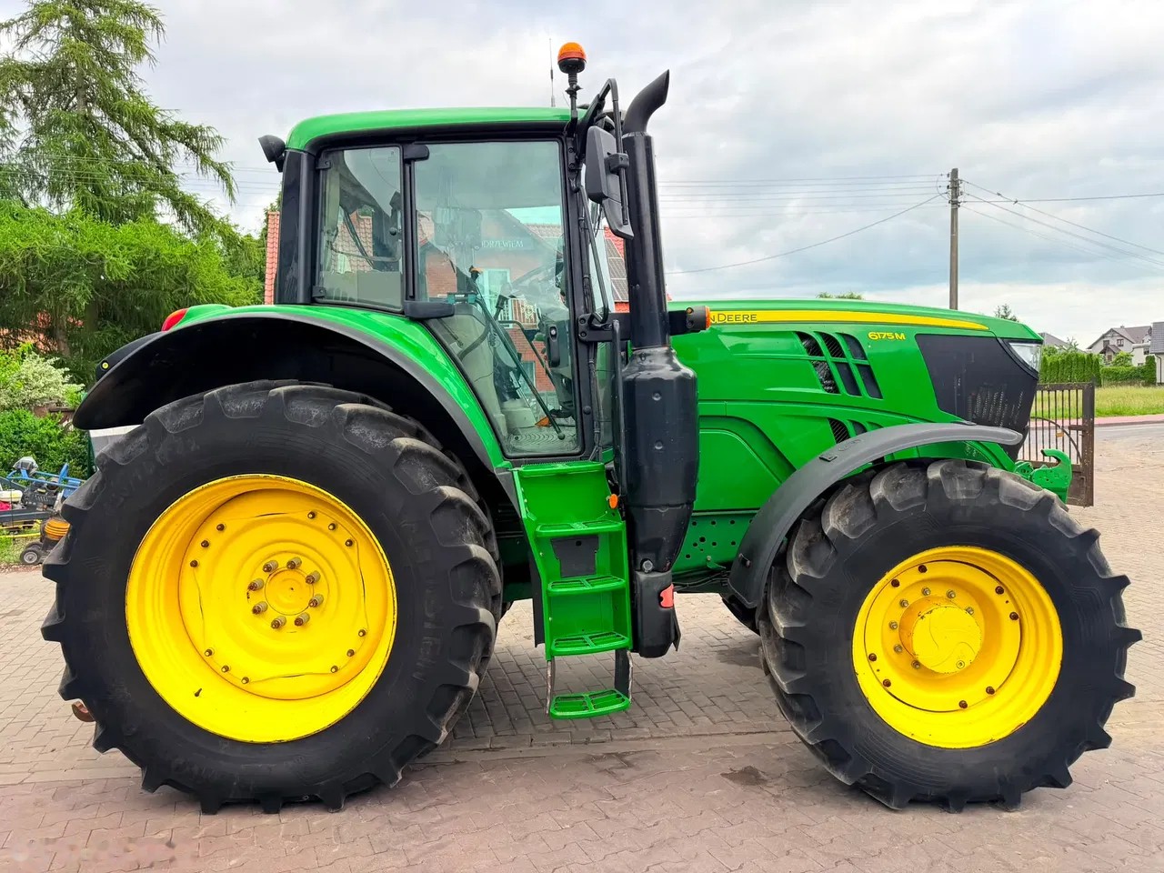 2019 John Deere 6175M, 5.282 mth, Import Auf Lager in der EU — Foto 4 z 24