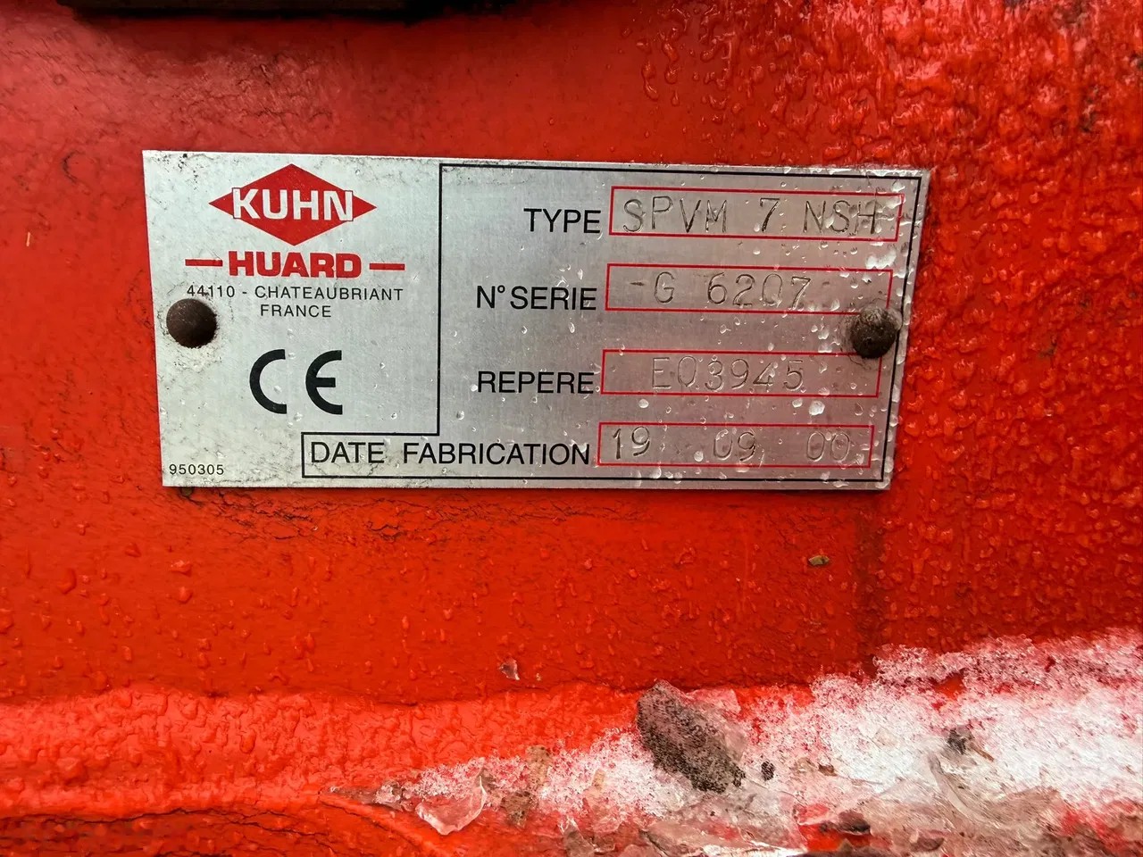 2000 Kuhn Vari Manager, Import Auf Lager in der EU — Foto 16 z 16