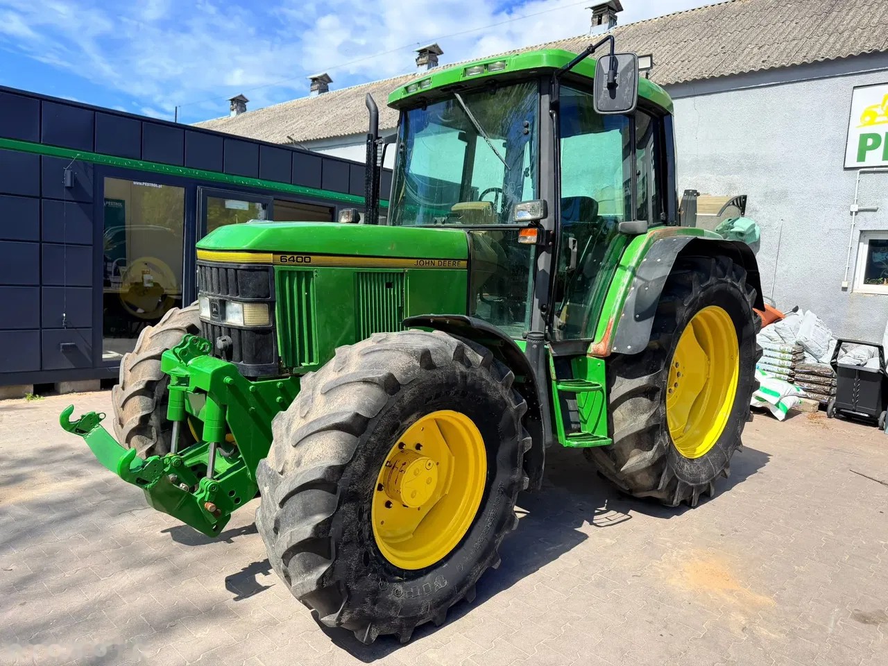 1996 John Deere 6400, Import Auf Lager in der EU — Foto 1