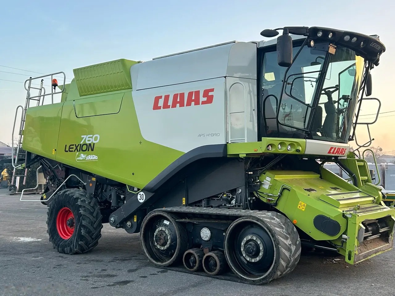 2012 Claas Lexion 760, 2.300 mth, Import Auf Lager in der EU — Foto 1