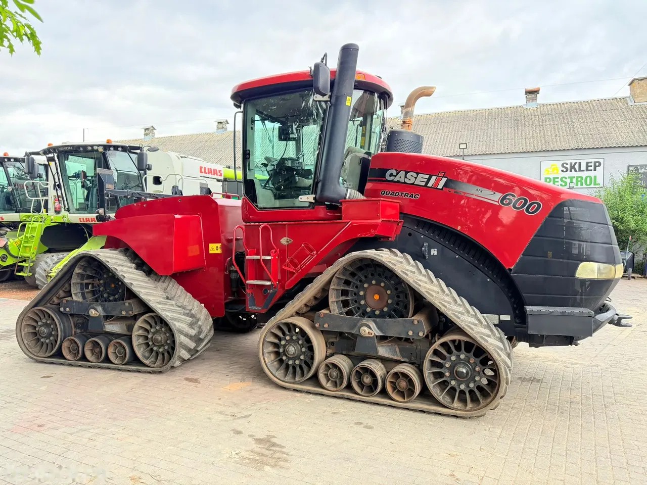 2013 Case Ih Quadtrac 600, 8.134 mth, Import Auf Lager in der EU — Foto 1