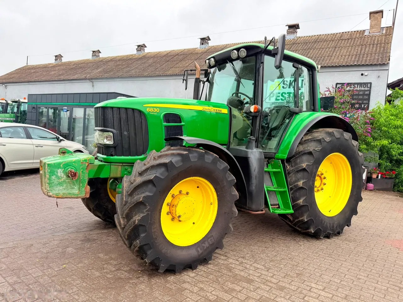 2009 John Deere 6830 Premium, 9.346 mth, Import Auf Lager in der EU — Foto 10 z 24