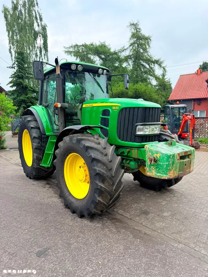 2009 John Deere 6830 Premium, 9.346 mth, Import Auf Lager in der EU — Foto 3 z 24