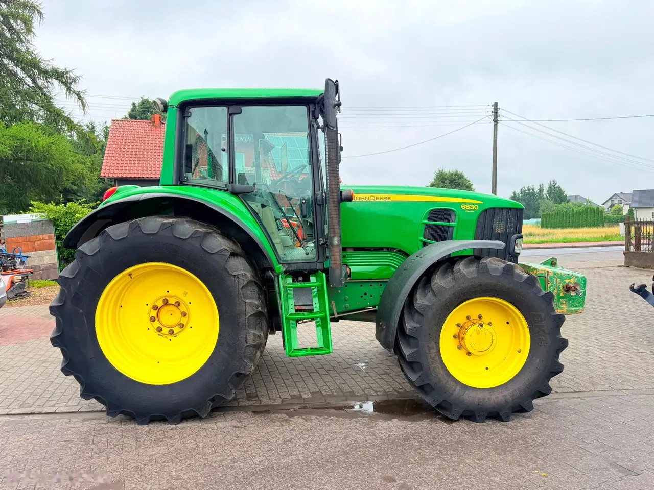 2009 John Deere 6830 Premium, 9.346 mth, Import Auf Lager in der EU — Foto 6 z 24