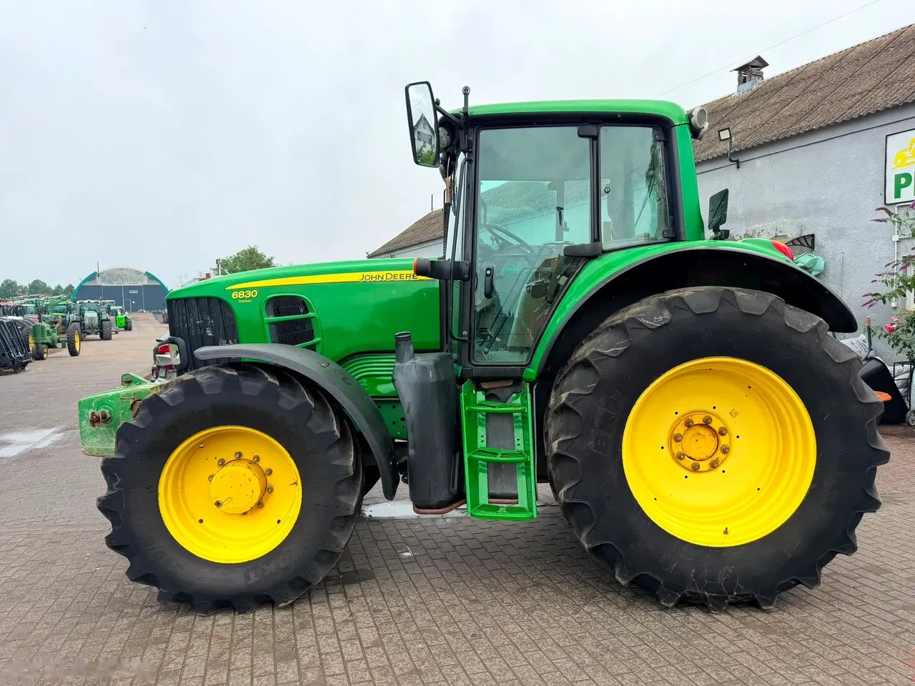 2009 John Deere 6830 Premium, 9.346 mth, Import Auf Lager in der EU — Foto 8 z 24