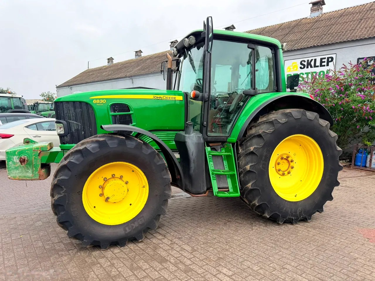 2009 John Deere 6830 Premium, 9.346 mth, Import Auf Lager in der EU — Foto 9 z 24
