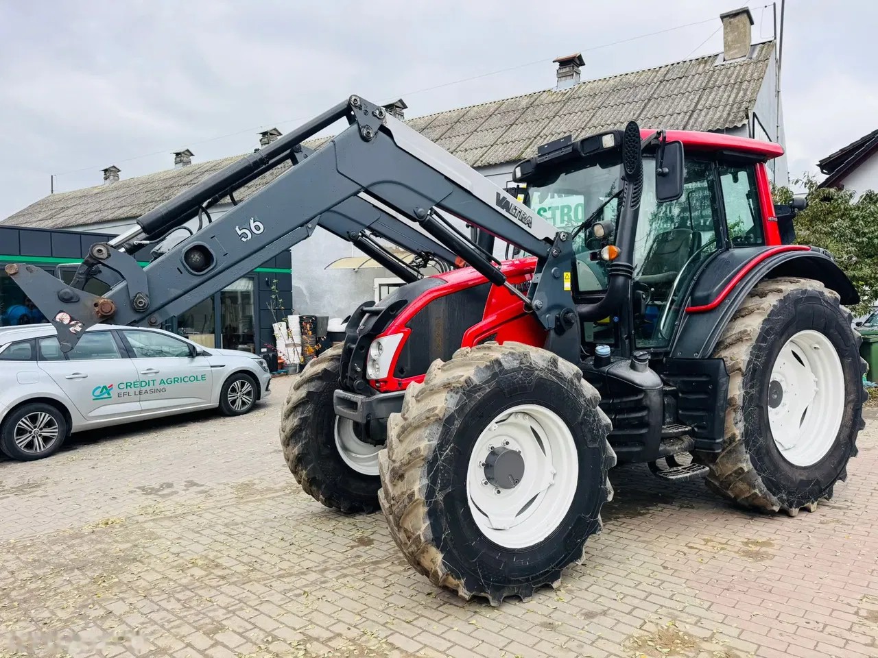 2013 Valtra N123 HiTech, 7.763 mth, Import Auf Lager in der EU — Foto 1