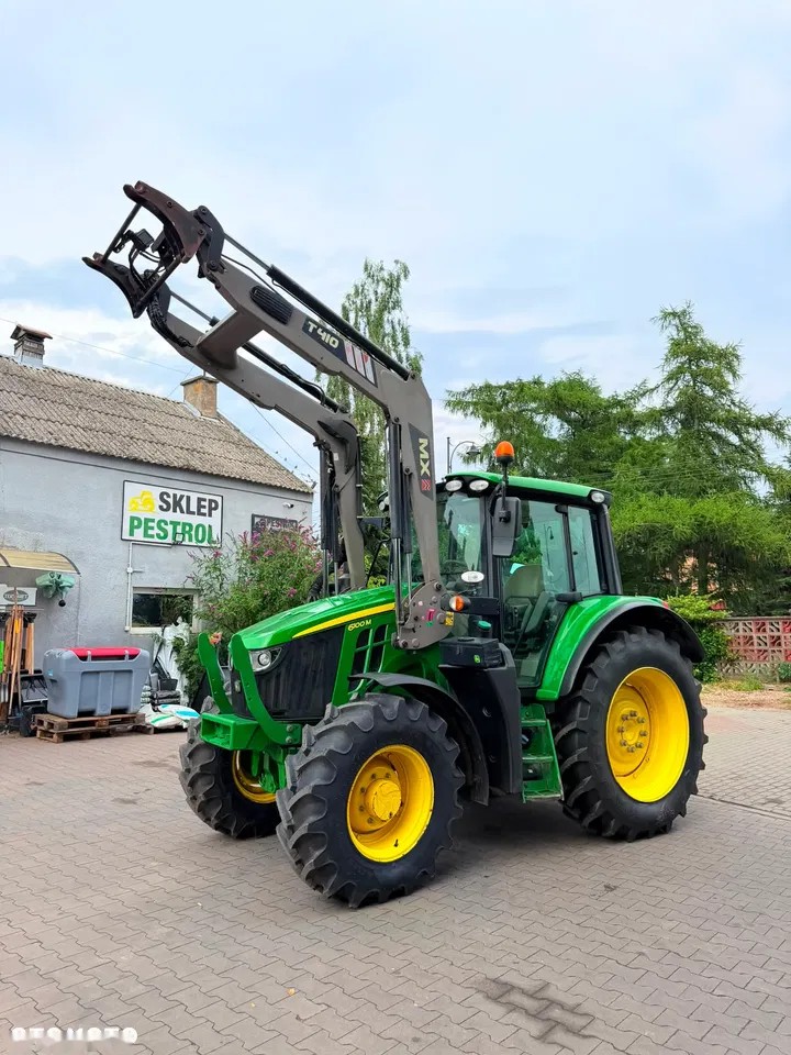 2020 John Deere 6100M, 5.500 mth, Import Auf Lager in der EU — Foto 5 z 24