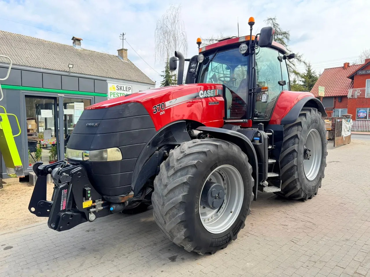 2014 Case Ih Magnum 370 CVX, 8.864 mth, Import Auf Lager in der EU — Foto 1