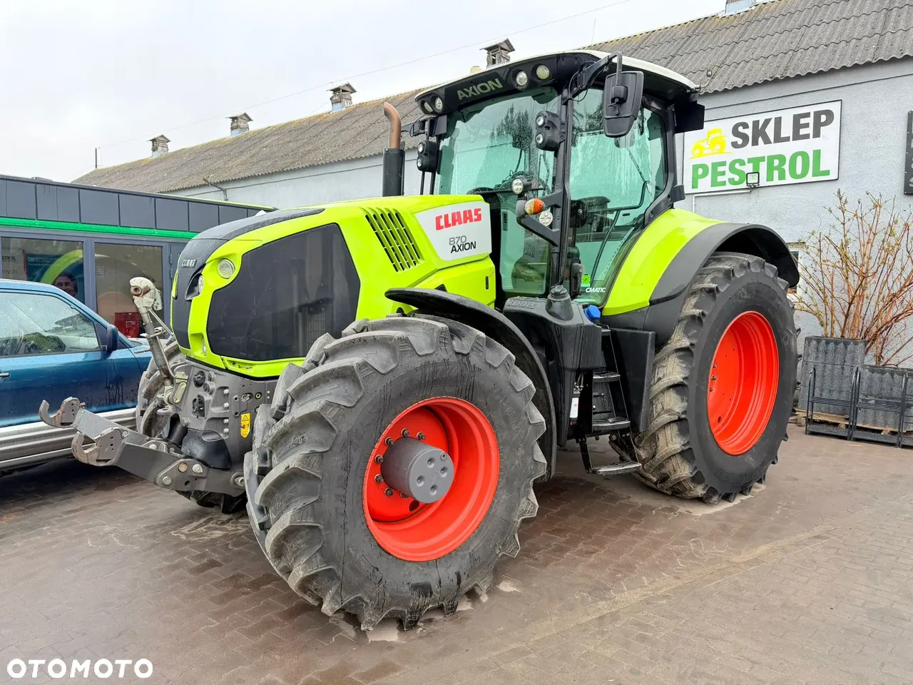 2017 Claas Axion 870 CMATIC CEBIS, 8.282 mth, Import Auf Lager in der EU — Foto 5 z 20